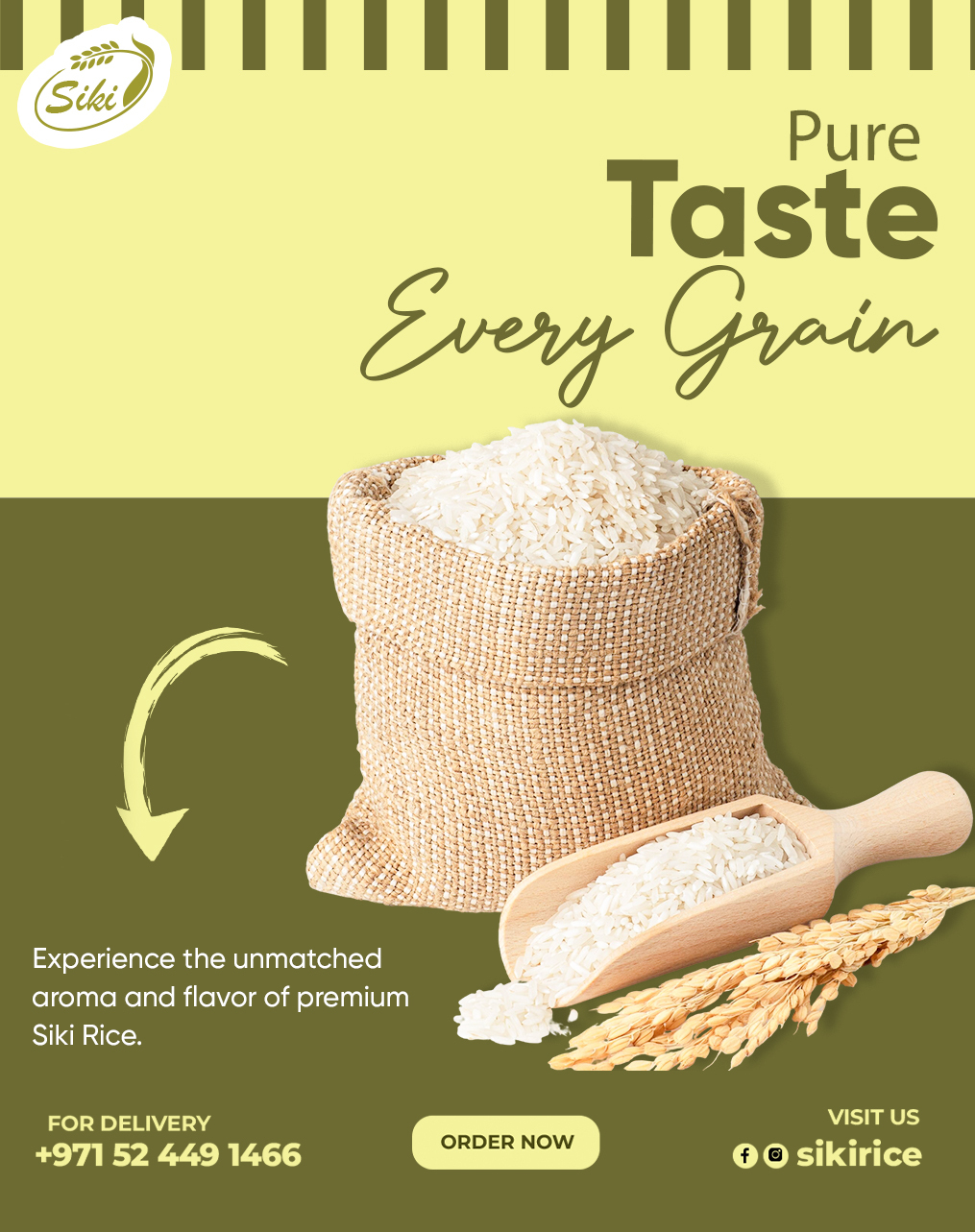 π Every Grain, Pure Taste πΎ
From field to plate, Siki Sella Rice delivers unmatched aroma, long grains, and clean quality your customers will taste in every bite.
πΌ Why Choose Siki?
βοΈ Premium-aged Sella Rice
βοΈ Fluffy texture, long grain
βοΈ No chemicals, no blends
βοΈ High yield β perfect for restaurants & retailers
βοΈ Trusted by chefs across the UAE
π Sharjah Warehouse: Saif Zone Q1β07β079βC
π +971 52 449 1466
π sikirice.com
π© Bulk & wholesale available β DM for pricing
#SikiRice #PureSella #RiceSupplierUAE #TasteQuality #BulkSupplyUAE #HotelCateringRice #CleanGrain #FoodBusinessUAE #TraditionInEveryGrain #HorecaReady